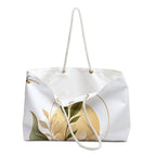Blooming Souls Botanical Weekender Bag | Earth Tone Floral Design