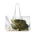 Blooming Souls Botanical Weekender Bag | Earth Tone Floral Design