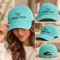 Intention Over Perfection Embroidered Cap
