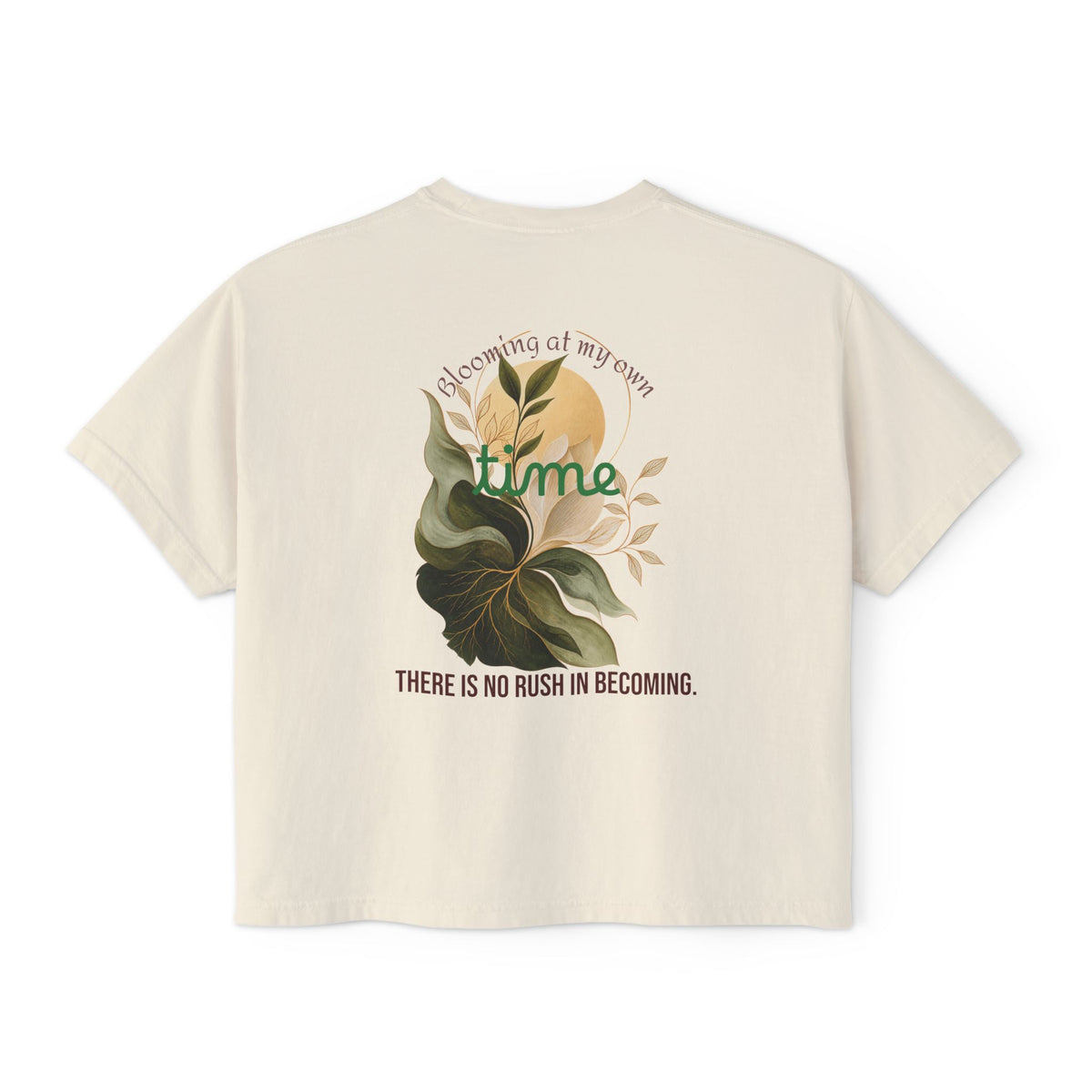 Blooming in My Own Time | Women's Graphic Tee