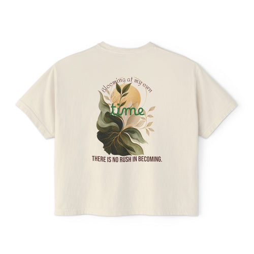 Blooming in My Own Time | Women's Graphic Tee
